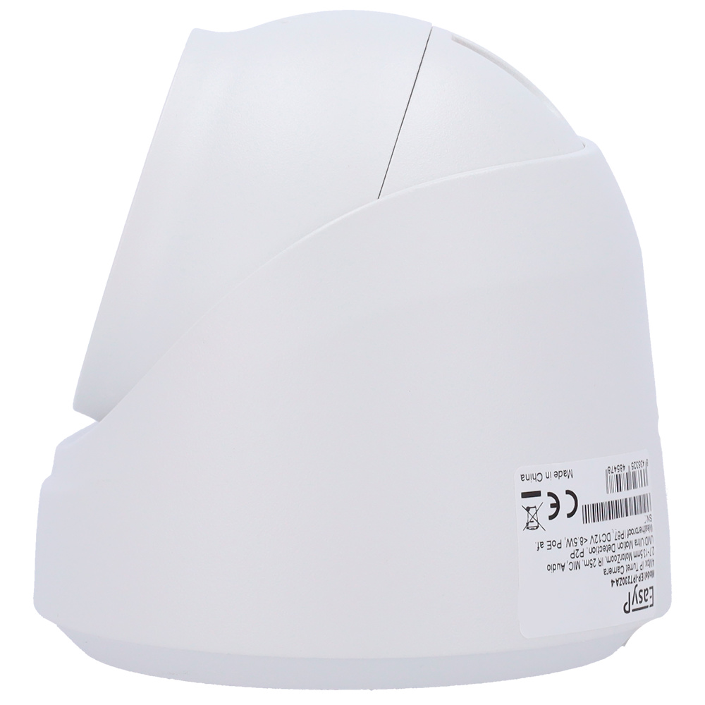 EP-IPT230ZA-5-DL | EASY-P - Cámara de vigilancia IP | 5 Mpx | Lente Motorizada 2.7~13.5 mm | Leds IR alcance 40 m | PoE |Micrófono integrado 