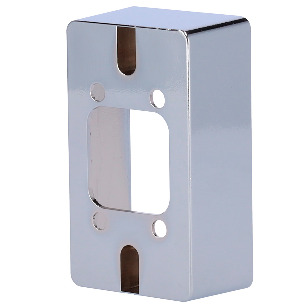 EXITBUTTON-BRACKET-SLIM Soporte metálico inclinado EXITBUTTON-BRACKET-SLIM para pulsador tipo Slim en montaje vertical sobre pared
