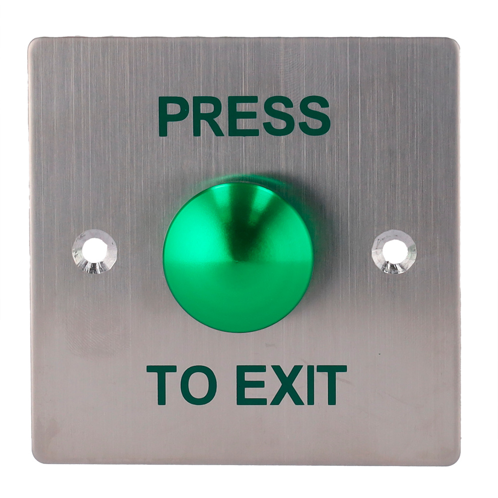 EXITBUTTON305 | Pulsador para liberación de Puertas | NO/NC/COM | Empotrado o superficie 