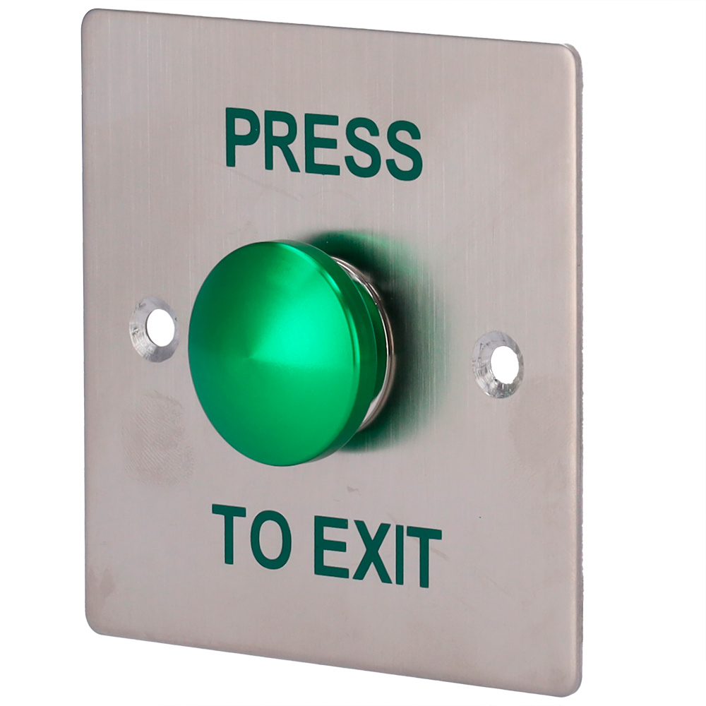 EXITBUTTON305 | Pulsador para liberación de Puertas | NO/NC/COM | Empotrado o superficie 