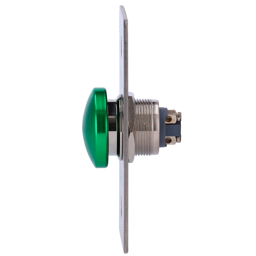 EXITBUTTON305-SLIM | Pulsador con llave para liberación de Puertas | NC/NO/COM | Empotrado o superficie 