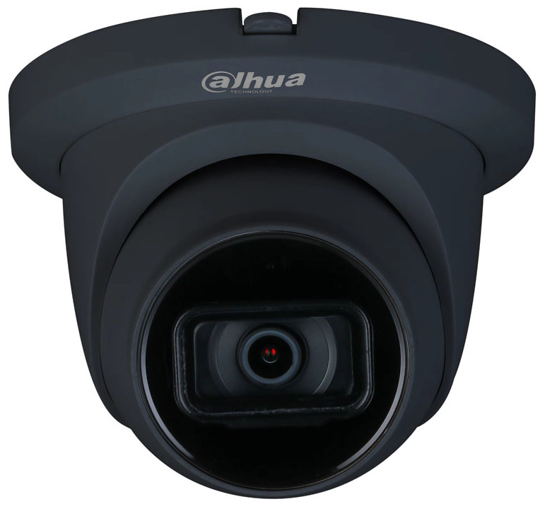HAC-HDW1231TMQP-A-0280B-BLACK | DAHUA Cámara domo Dahua HAC-HDW1231TMQP-A-0280B-BLACK con 2 Mpx, óptica fija de 2.8 mm y Smart IR de 60 m para imágenes nítidas en cualquier condición. Incorpora micrófono integrado, WDR 130 dB y tecnología 4 en 1 (CVI, TVI, AHD, CVBS). Carcasa metálica con protección IP67 resistente a condiciones climáticas extremas