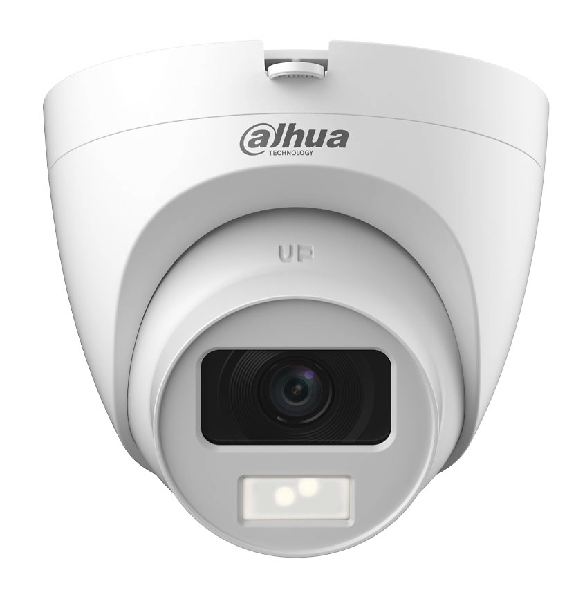HAC-HDW1500CLQP-IL-A-0280B-S2  |  DAHUA  -   Cámara domo 4 en 1 Full Color  |  5 Mpx  |  Lente fija  |  Smart Light  20 metros  |  Micrófono integrado