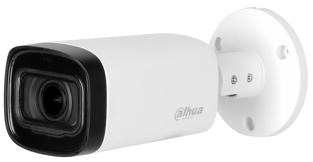 HAC-HFW1200RP-Z-A-2712-S6   |  DAHUA  -   Cámara Bullet  4 en 1  |  1080P  |  Lente Motorizada  |  Smart IR 80 metros