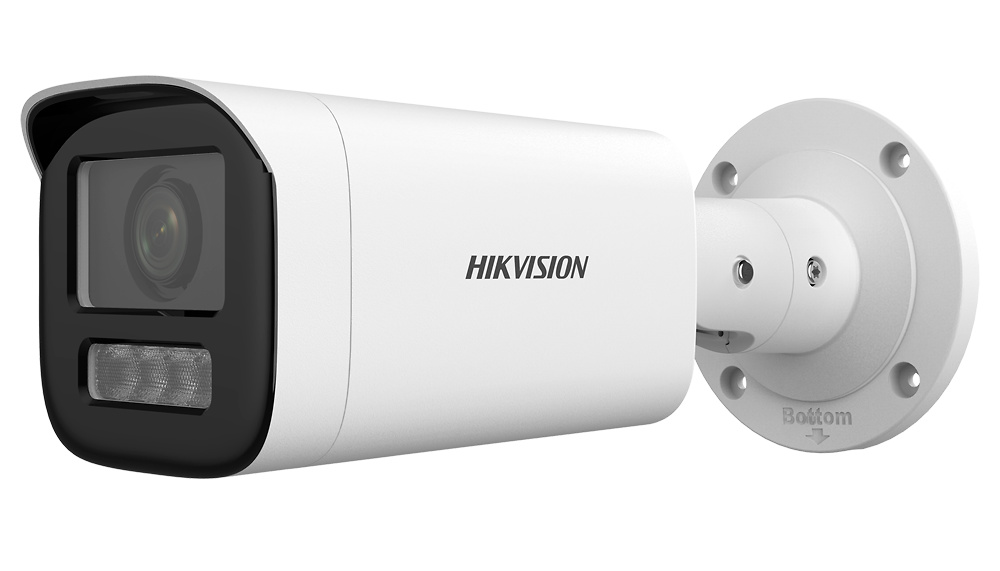 HWI-B640HA-LZU  |  HIKVISION  -  Cámara Bullet IP   |  4 Mpx  |  Lente motorizada de 2,8 ~ 12 mm| Smart Hybrid Light 50 metros