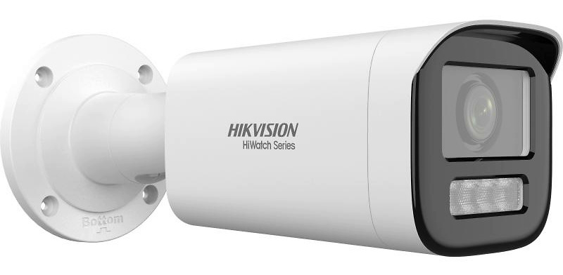 HWI-B660HA-LZU | HIKVISION - Cámara Bullet IP | 6 Mpx | Lente motorizada de 2,8 ~ 12 mm| Smart Hybrid Light 50 metros 