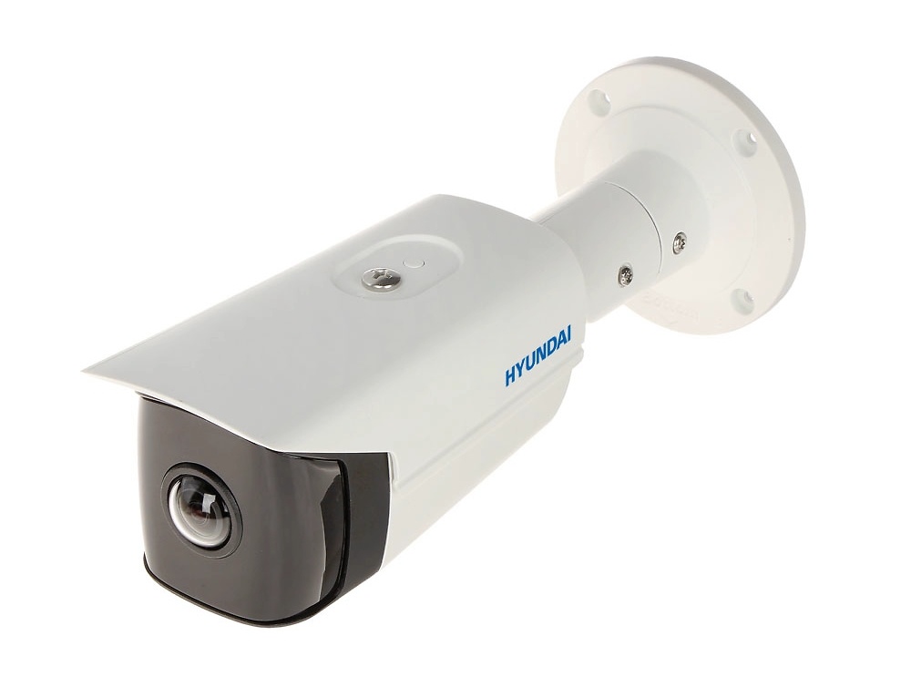 HYU-1034 | HYUNDAI - Cámara IP Bullet Gran Angular | 4 Mpx | Lente fija 1,68 mm | Leds IR 20 metros 