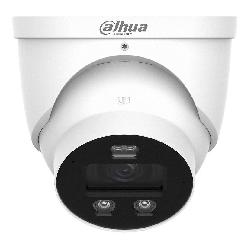 IPC-HDW3449HP-AS-PV-0280B-PRO | DAHUA - Domo IP WizColor con disuasión activa TiOC Pro | 4 Mpx | Óptica fija de 2,8 mm | Smart Dual Light 30 metros 