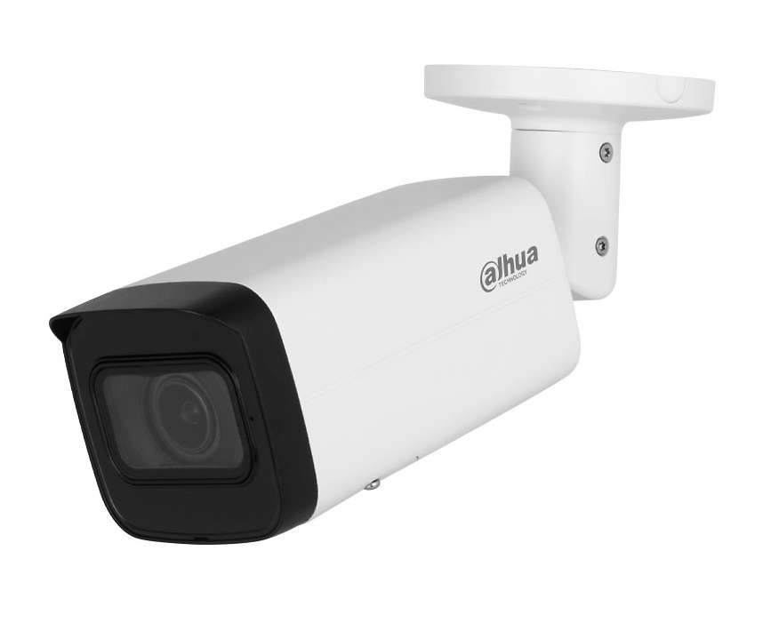 Bullet DAHUA Cámara IP Dahua con lente varifocal de 2.7~13.5 mm, WDR de 120 dB, resistencia IP67 y almacenamiento en MicroSD hasta 256GB