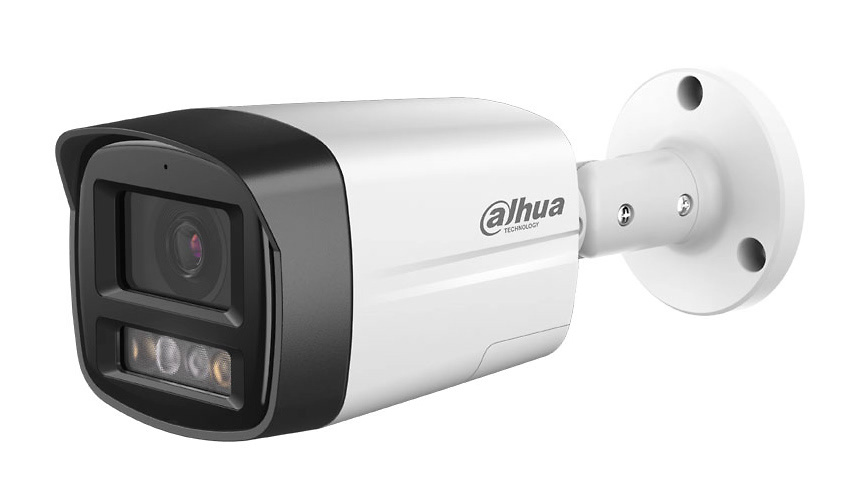 IPC-HFW2549TLP-S-PV-0280B | DAHUA - Cámara IP WizSense | 5 Mpx | Óptica fija 2,8 mm | Smart Dual Light y disuasión activa 