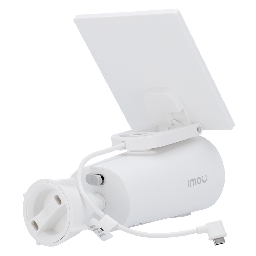 IPC-K9DCP-3T0WE-V2-IMOU | IMOU - Cámara IP Wifi a batería | 3 Mpx | Lente 2.8 mm | Leds IR 15 metros | Panel Solar Integrado 