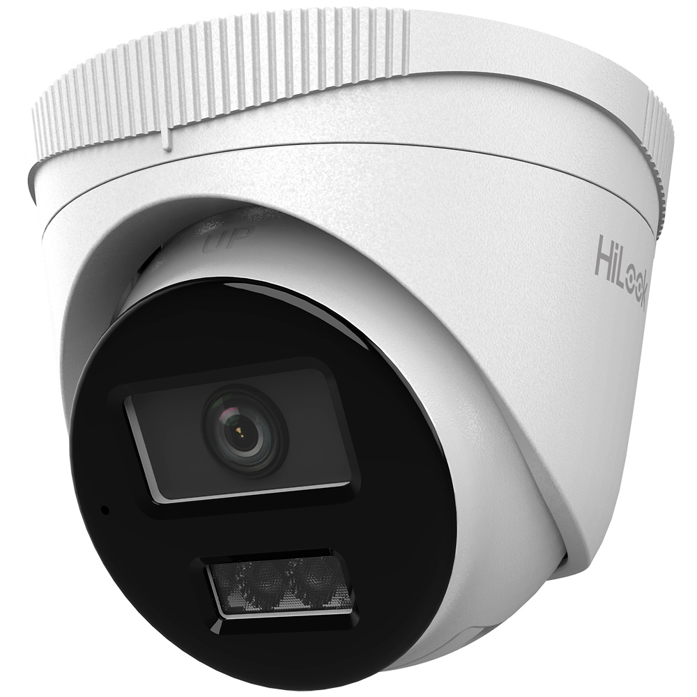 IPC-T240HA-LUC(2.8mm)  |  HiLooK  -  Cámara Turret IP  |  4 Mpx  |  Lente 2.8 mm | Leds IR 30 metros  | Micrófono integrado