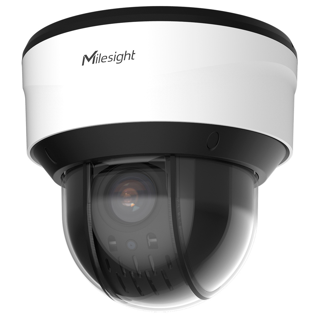 MS-C4471-X20RPE-MILESIGHT Cámara PTZ Milesight MS-C4471-X20RPE con zoom óptico 20X, visión nocturna IR de 160 metros y diseño antivandálico IK10 para exteriores