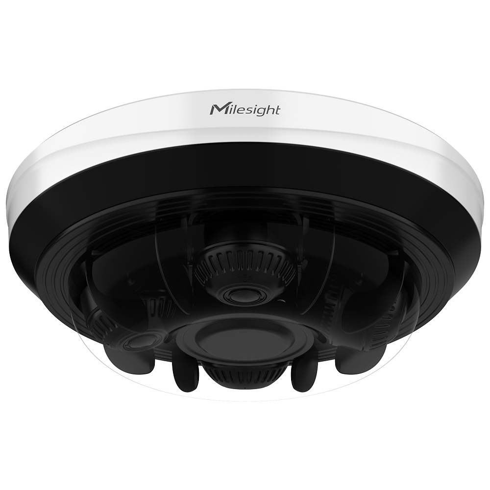MS-C5321-FPE-MILESIGHT Cámara IP Milesight MS-C5321-FPE multi-direccional con 4 sensores de 5 Mpx, visión 360° y carcasa antivandálica para seguridad avanzada