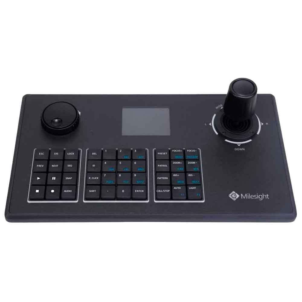 MS-K01-UNIVIEW-TECLADO-PTZ Teclado metálico antivandálico MS-K01 con diseño empotrado y carcasa de aleación de zinc. Equipado con 12 teclas retroiluminadas, ofrece resistencia IK09 e IP65, ideal para uso exterior en instalaciones de seguridad, accesos industriales o portales comunitarios Disponible en tu tienda online de Videovigilancia y Seguridad electrónica www.ipcenter.es
