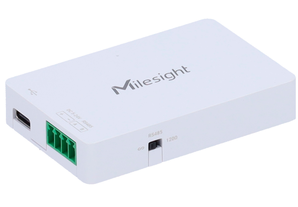 MS-UC100-868M | MILESIGHT - Controlador IoT LoRaWAN | Conversor de Modbus RS485 a LoRaWan | Puede leer hasta 16 dispositivos Modbus RTU 