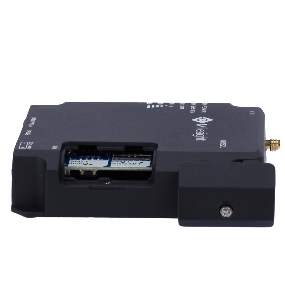 Router Industrial Milesight router 4G Milesight MS-UR32L-L04EU con puertos PoE 802.3 af/at, ranura SIM 4G, antena LTE y alimentación 9~48V. Perfecto para entornos industriales, IoT o videovigilancia. Compacto, robusto y fácil de instalar sobre pared, sobremesa o carril DIN