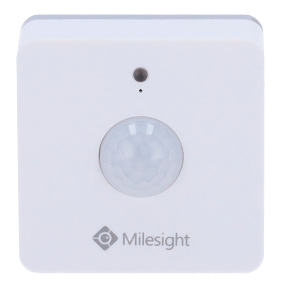 Detector IoT Sensor IoT Milesight MS-WS202-868M con tecnología LoRaWAN para detección de movimiento y control de iluminación. Permite automatización inteligente en edificios y almacenes con cobertura de hasta 15 km, batería de larga duración y protección IP67 e IK10. Ideal para proyectos profesionales de domótica y eficiencia energética