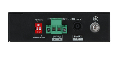 PFS3106-4ET-60-V2 | DAHUA - Switch PoE de 4 puertos | Carril DIN | 100Mbps + 2 puertos combo Gigabit 