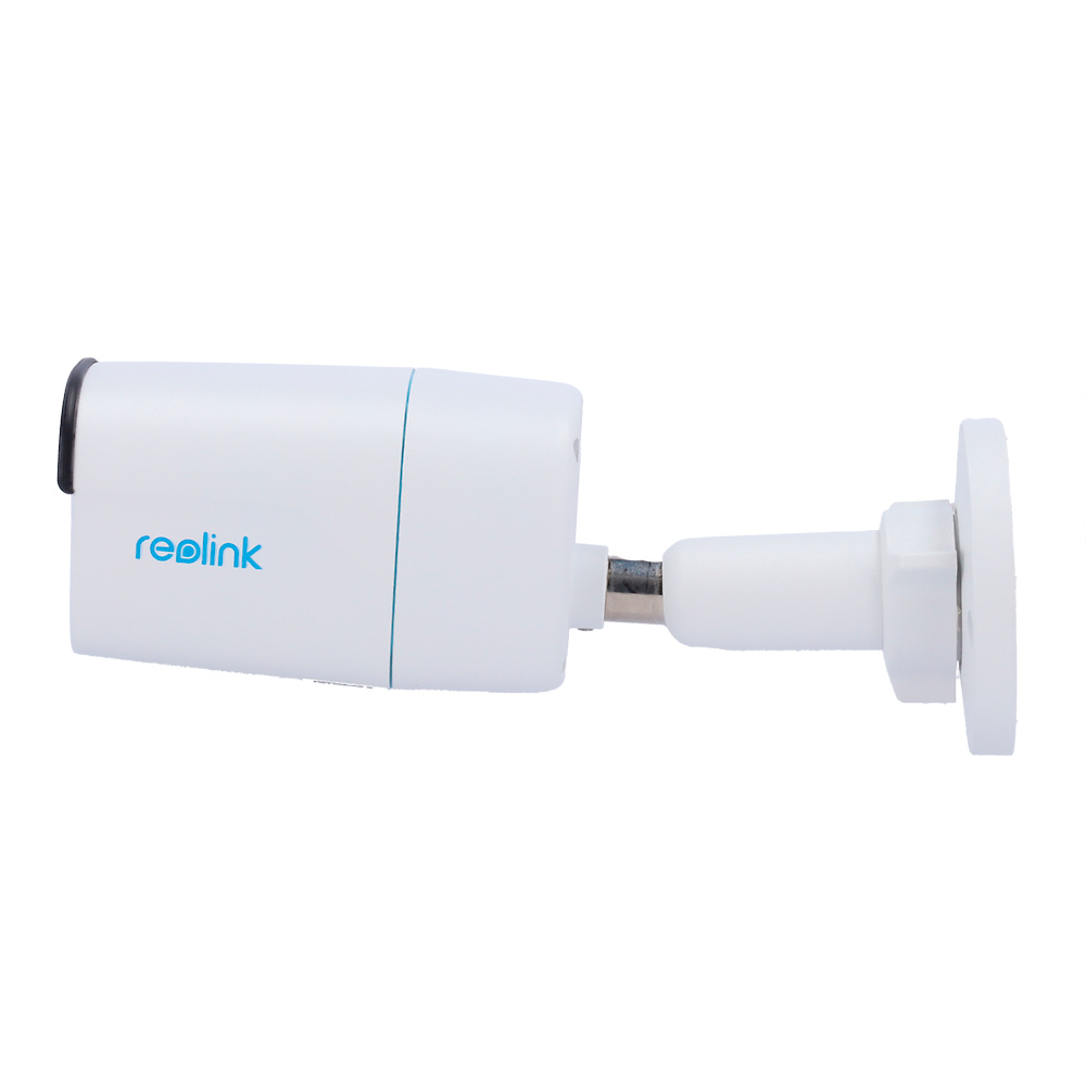 RL-P320-IPCAM-POE-W | Reolink - Camara IP tipo Bullet P320 | 5 Mpx | Lente 2,8 mm | Leds IR 30 metros - Luz blanca | Audio Bidireccional (micrófono y altavoz integrados) 