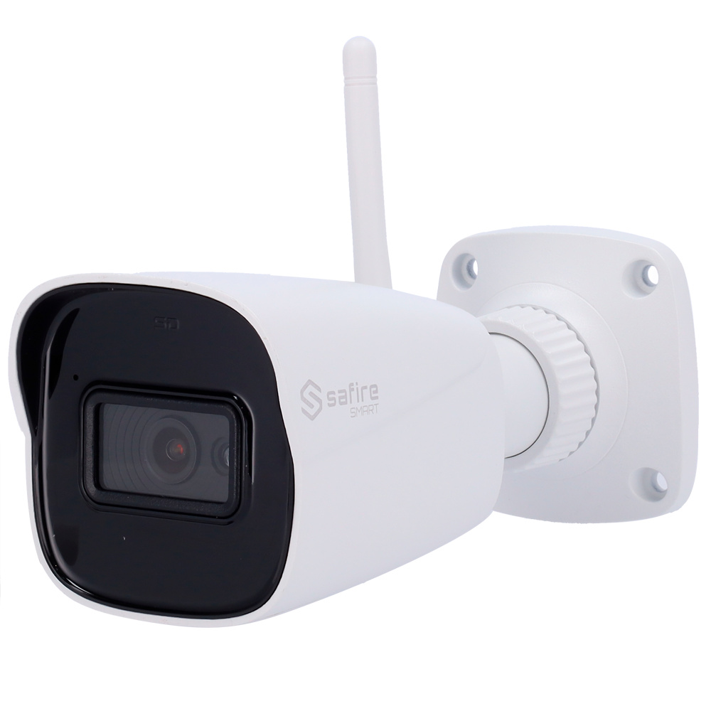 SF-IPB080A-4WE1  |  SAFIRE SMART  |  Cámara IP  Bullet  Wifi  |  4 Mpx  | Lente  2,8mm  |  Leds IR 30 metros