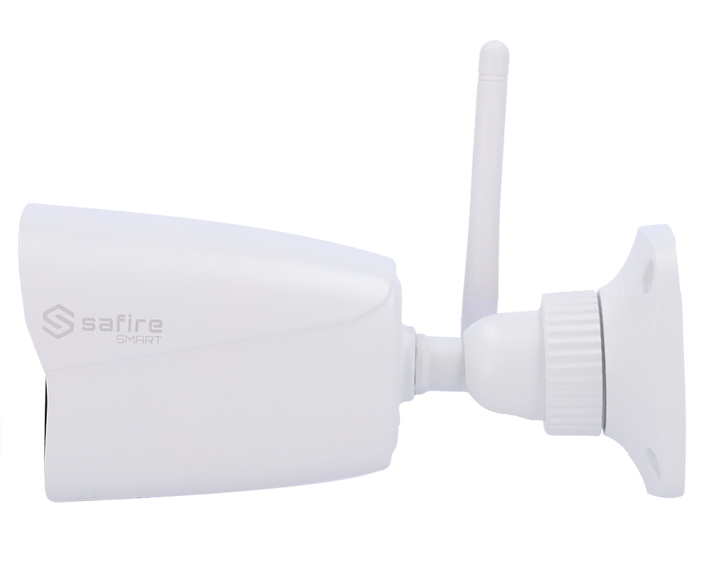 SF-IPB080A-4WE1 | SAFIRE SMART | Cámara IP Bullet Wifi | 4 Mpx | Lente 2,8mm | Leds IR 30 metros 