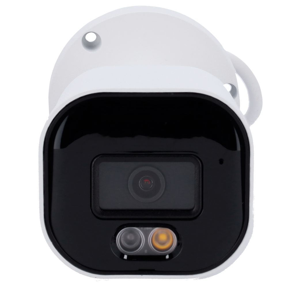 Safie Smart Bullet Cámara Bullet IP Safire Smart SF-IPB080A-6E1-DL con 6 Mpx, WDR, 3DNR, inteligencia artificial y grabación en microSD. Compatible con PoE y monitoreo remoto