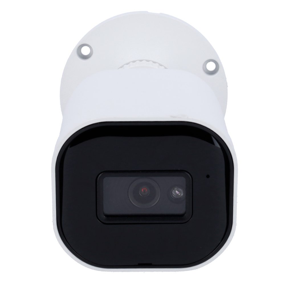 Bullet Safire Smart Cámara IP Safire Smart SF-IPB080A-6I1 con resolución de 6MP, lente de 2.8 mm y tecnología IA avanzada. Ideal para seguridad perimetral. La SF-IPB080A-6I1, con PoE, ranura microSD de hasta 256GB y compatibilidad ONVIF, garantizando fácil integración con NVRs