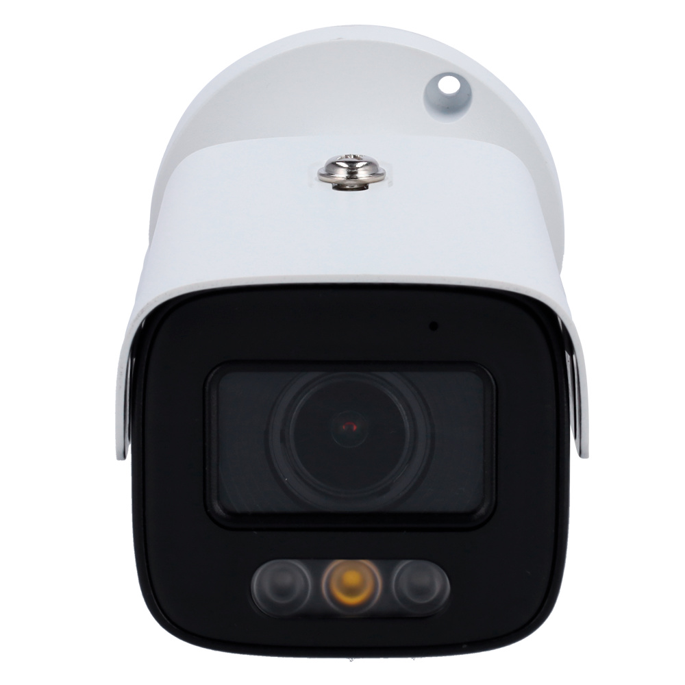 SAFIRE SMART La SF-IPB580ZA-6E1-DL es una cámara bullet IP de 6 Mpx (3200×1800) con lente motorizada de 2.8~12 mm y tecnología de Inteligencia Artificial para clasificación precisa de humanos y vehículos. Ofrece visión nocturna con Dual Light de hasta 50 m, compresión H.265+ y tecnologías avanzadas como WDR y 3DNR. Con micrófono integrado, ranura para microSD y certificación IP67, es perfecta para aplicaciones de seguridad en exteriores