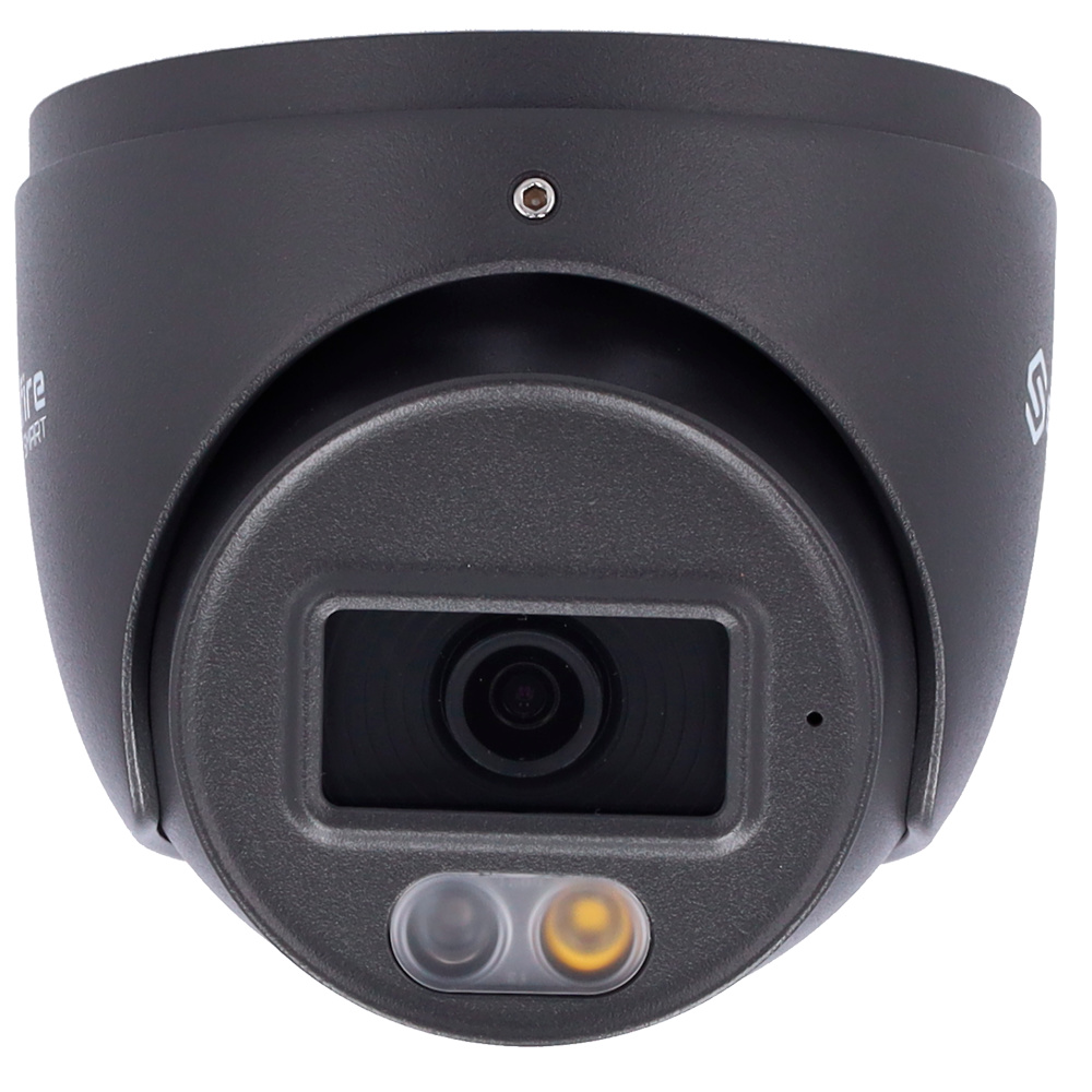 SF-IPT010A-4B1-DL-GREY | SAFIRE - Cámara IP Gama B1 | 4 Mpx | Lente 2,8 mm | Leds IR 20 metros | Luz blanca 20 metros | Micrófono integrado 