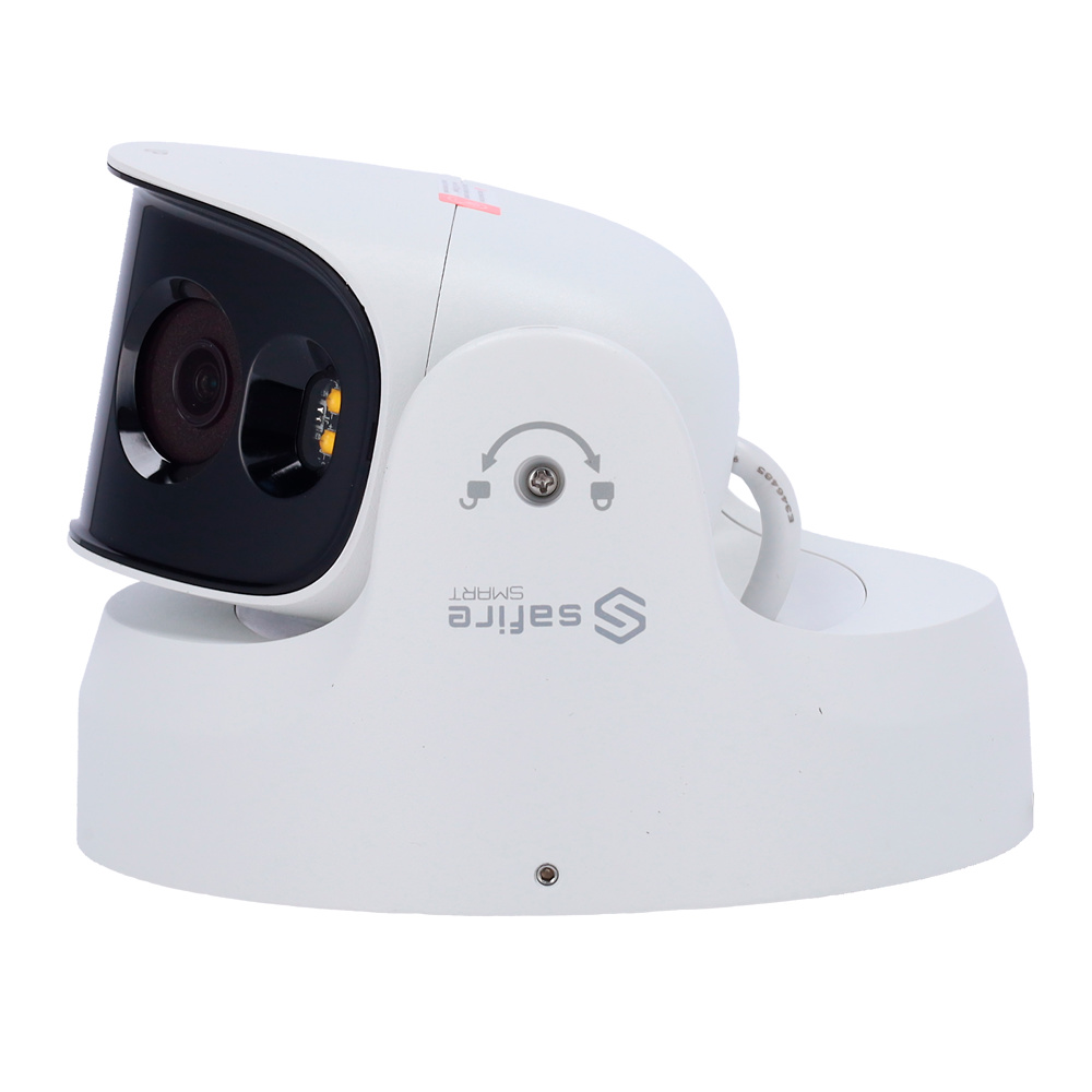 IP SAFIRE SAMRT Optimiza tu seguridad con la Safire Smart SF-IPT180CA-8I1-SL. Su audio bidireccional, IA avanzada, WDR y compatibilidad con PoE y ONVIF garantizan una videovigilancia eficiente y profesional