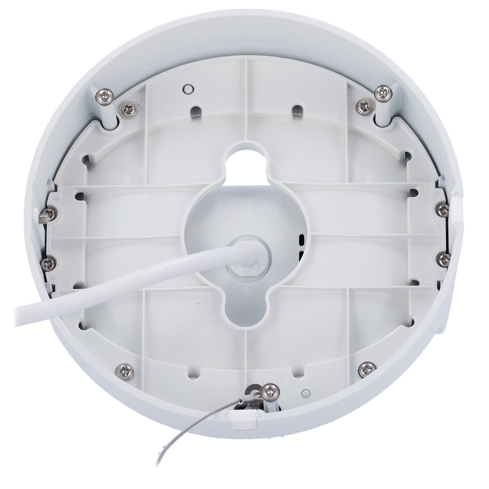 SF-IPT180CA-8I1-SL | SAFIRE SMART - Cámara Turret IP Panorámica| 8 Mpx | Lente 2x2.8 mm (180º) | Leds IR 20 metros | Micrófono y Altavoz integrados | Disuasión activa 