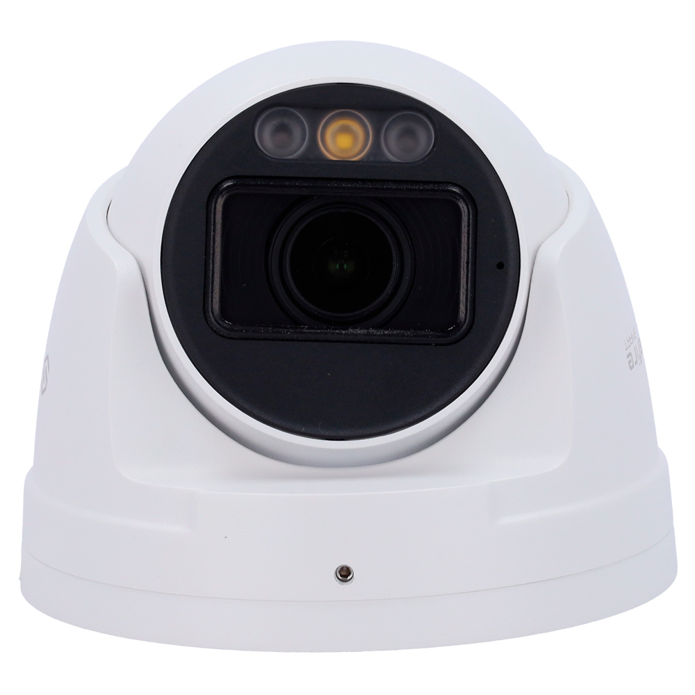 Safire Smart Turret Safire Smart SF-IPT511ZA-4E1-DL, cámara IP inteligente con clasificación de personas y vehículos, visión nocturna a color permanente, óptica varifocal motorizada y compresión eficiente. Incluye funciones avanzadas de análisis, grabación en microSD, PoE y carcasa metálica resistente al agua y polvo (IP67)