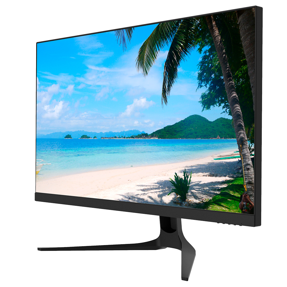 SF-MNT27-4K-V3-SAFIRE-SMART-lateral Vista lateral del monitor Safire 4K UHD de 27” con soporte VESA, preparado para entornos intensivos de videovigilancia. Tecnología IPS, contraste 1000:1 y excelente ángulo de visión de 178 grados. Conectividad avanzada