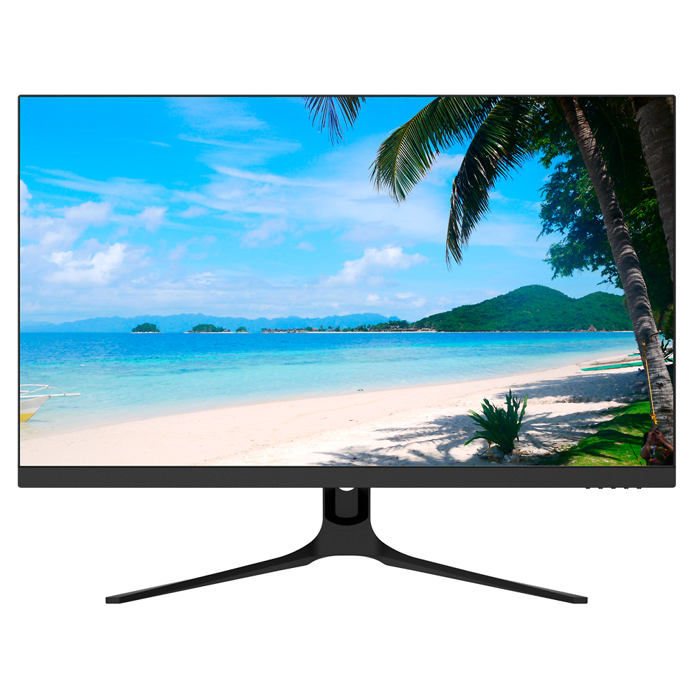 SF-MNT27-4K-V3-SAFIRE-SMART-frontal Monitor Safire SF-MNT27-4K-V3 de 27 pulgadas con resolución 4K y panel IPS, ideal para videovigilancia profesional. Imagen ultra nítida, uso 24/7, entradas HDMI y DP, brillo 350 cd/m². Diseño ergonómico para salas de control