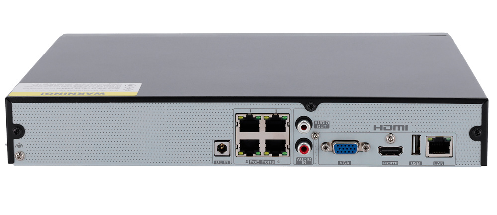 NVR SAFIRE SMART Optimiza tu sistema de seguridad con el grabador Safire Smart SF-NVR6104-4P-B2. Ofrece 4 canales IP, 4 puertos PoE, compresión H.265+, almacenamiento para 1 HDD de hasta 10 TB, acceso remoto multiplataforma y funciones avanzadas como detección de humanos y vehículos con extracción de metadatos
