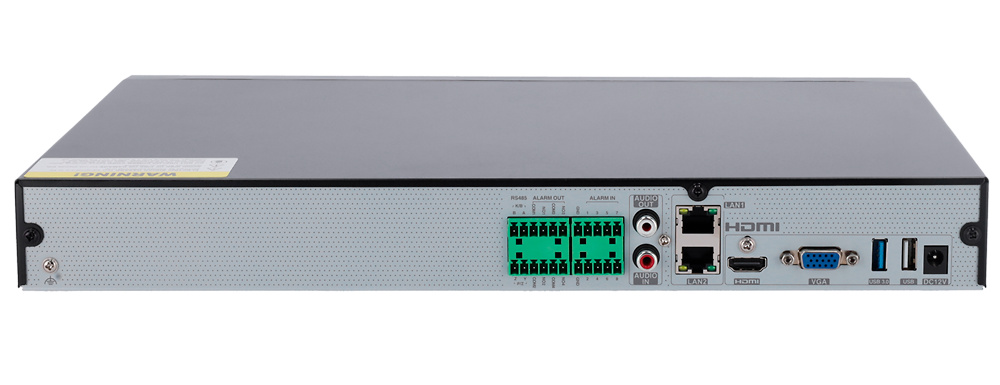 SF-NVR8216A-B2 | SAFIRE - Grabador NVR de 16 canales IP | 160 Mbps | Resolución Max. 12 Mpx | Dewarping Fisheye 
