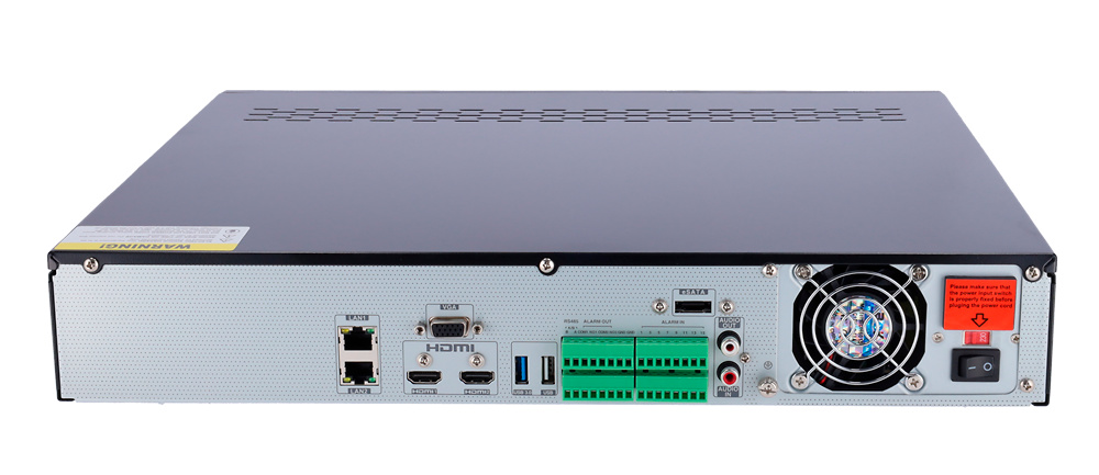 SF-NVR8416A-B2 | SAFIRE - Grabador NVR de 16 canales IP | 160 Mbps | Resolución Max. 12 Mpx | Alarmas 