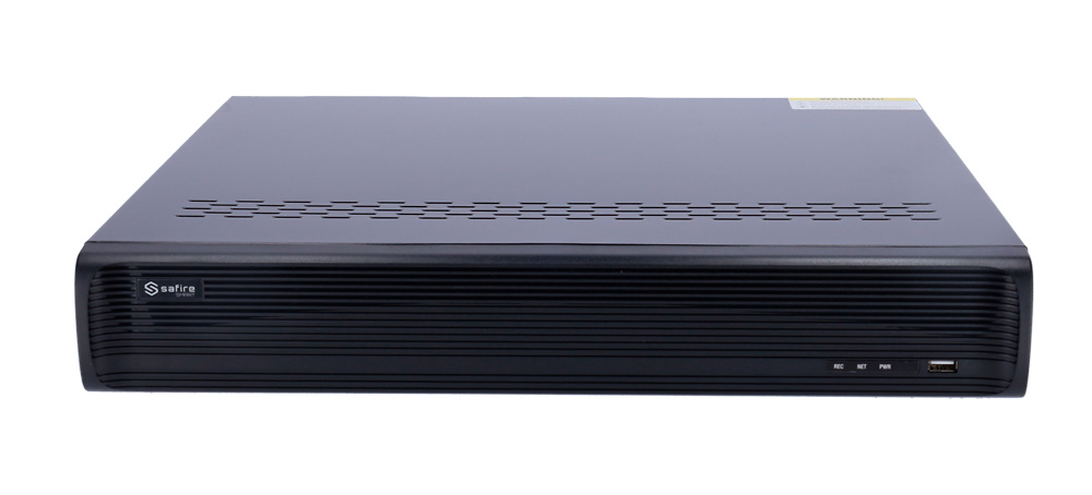 NVR SAFIRE SMART NVR Safire Smart SF-NVR8416A-B2, grabación en 12Mpx, búsqueda inteligente de humanos y vehículos, hasta 40TB de almacenamiento