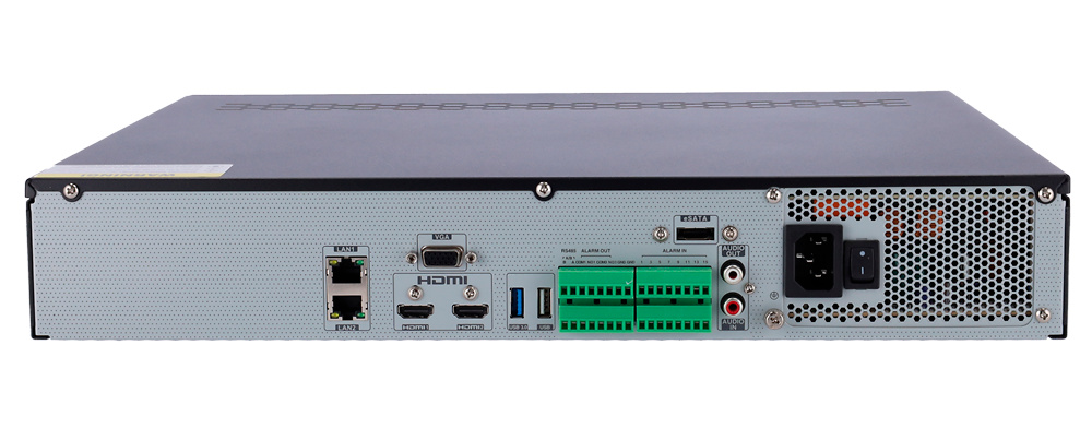 SF-NVR8432A-B2 | SAFIRE - Grabador NVR de 32 canales IP | 320 Mbps | Resolución Max. 12 Mpx | Alarmas 