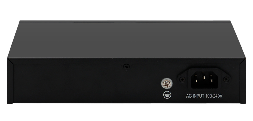 SW64HIPOE-2AZCXF-60 | Switch 4 puertos PoE 30W + 1 Uplink SFP 10G | Velocidad de puertos 2,5/1Gbps | PoE Watchdog 