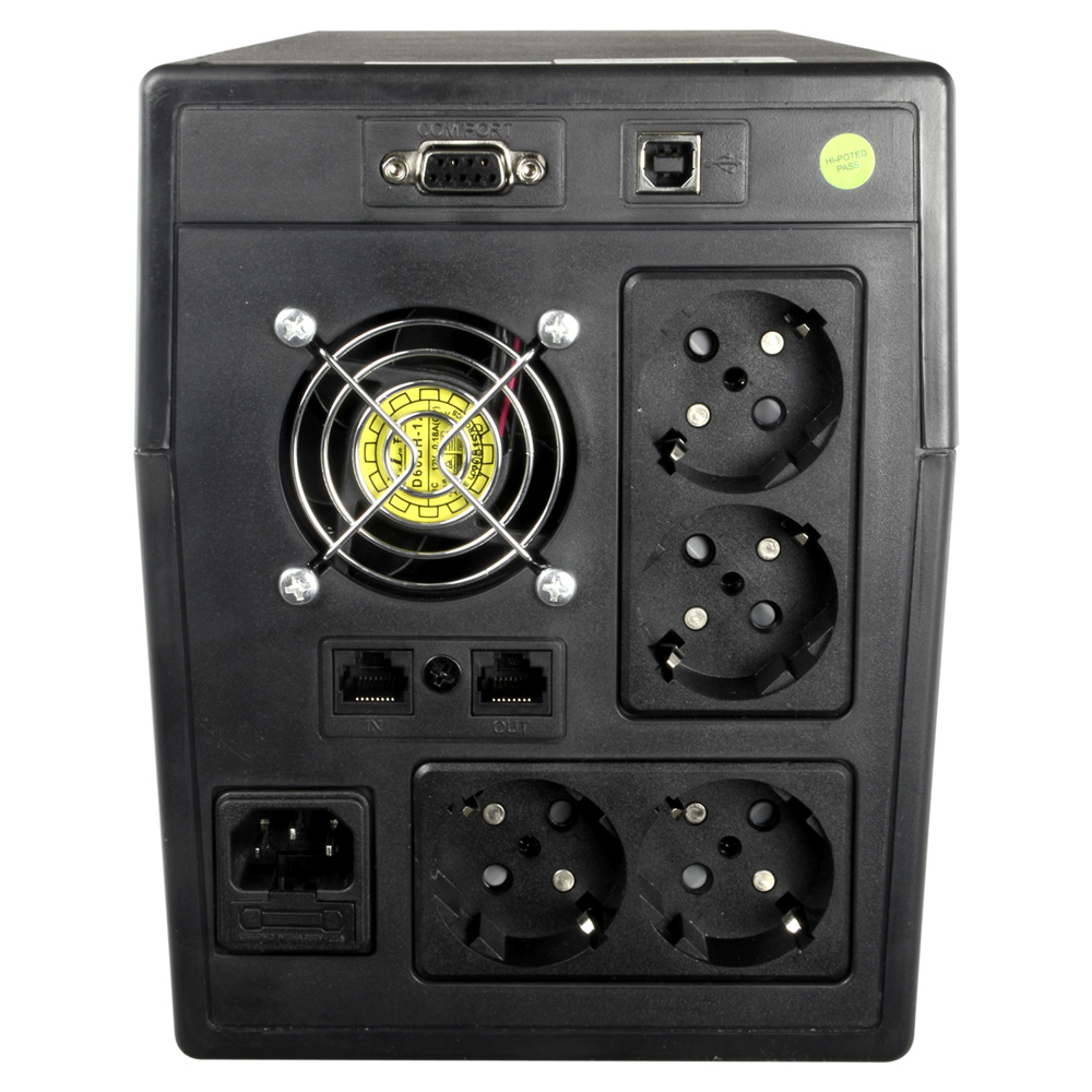 UPS2000VA-4 | SAI monofásico line-interactive | 2000VA/1200W | 4 salidas SAI/UPS protegidas 