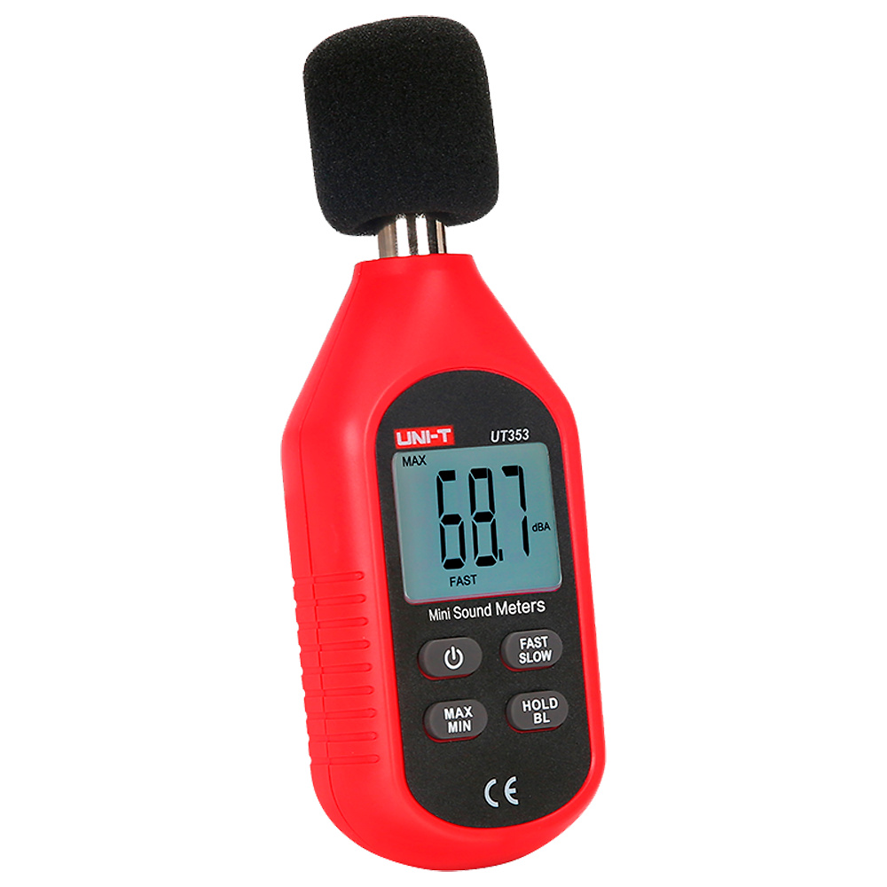UT353 | UNI-T - Medidor de nivel de sonido | Capta ruido hasta 130 dB 