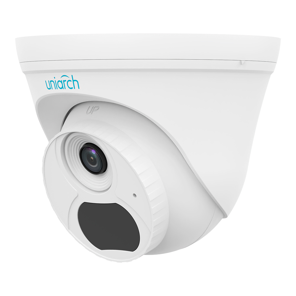 UV-IPC-T134-AF28-ECO  |  UNIVIEW   -  Cámara IP Domo |  4 Mpx  |  Lente fija 2.8 mm | Leds IR  30 metros   |  Micrófono integrado