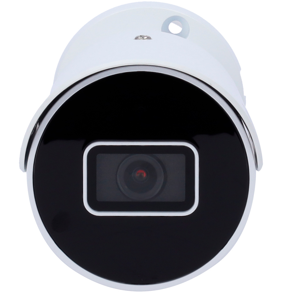 IP BULLET-UNIVIEW cámara Uniview UV-IPC2125LE-ADF40KM-H, con carcasa metálica resistente, visión nocturna de largo alcance, detección inteligente y fácil instalación PoE. Sistema compacto y profesional para entornos exteriores con funciones de seguridad avanzadas y conexión remota por CMS o app