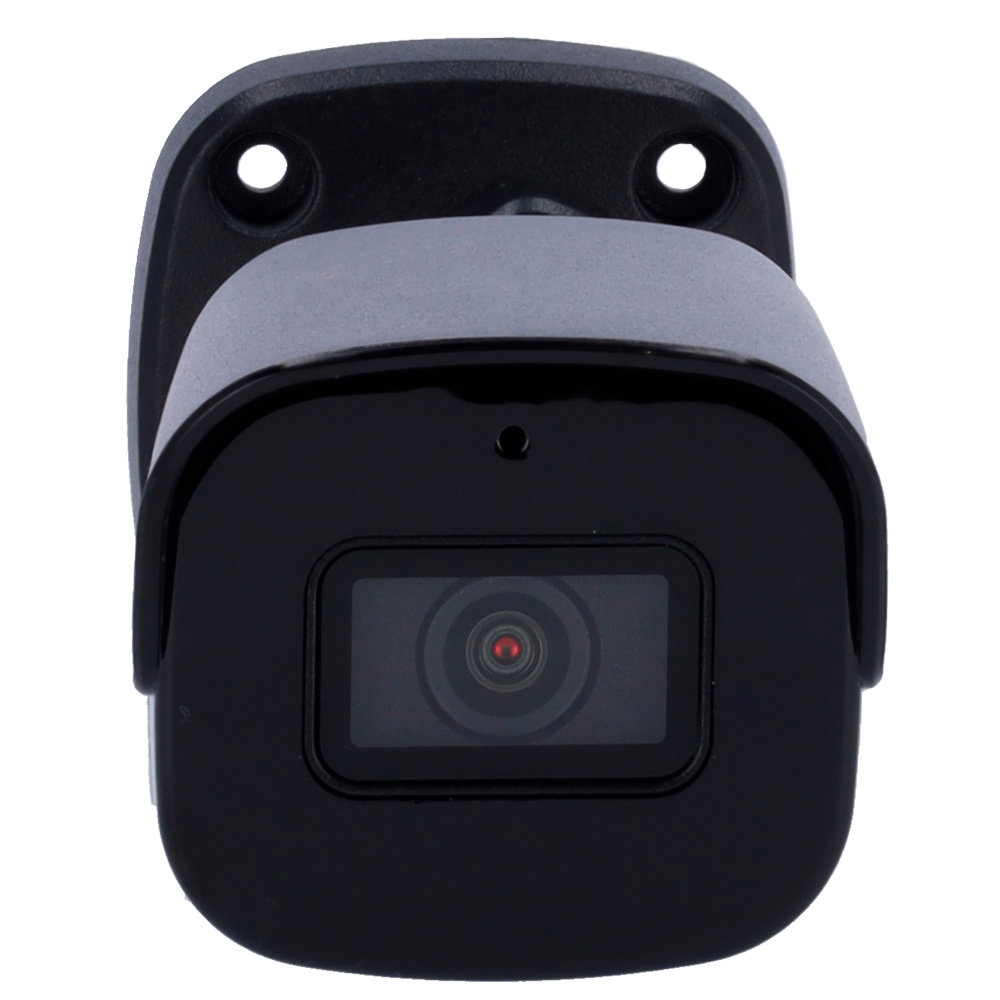 Bullet IP Uniview Uniview UV-IPC2128SB-ADF28KM-I0-BLACK, cámara Bullet IP con resolución Ultra HD, detección inteligente SIP y UMD, visión nocturna de 30 metros, grabación MicroSD hasta 512 GB y diseño robusto metálico negro para seguridad profesional
