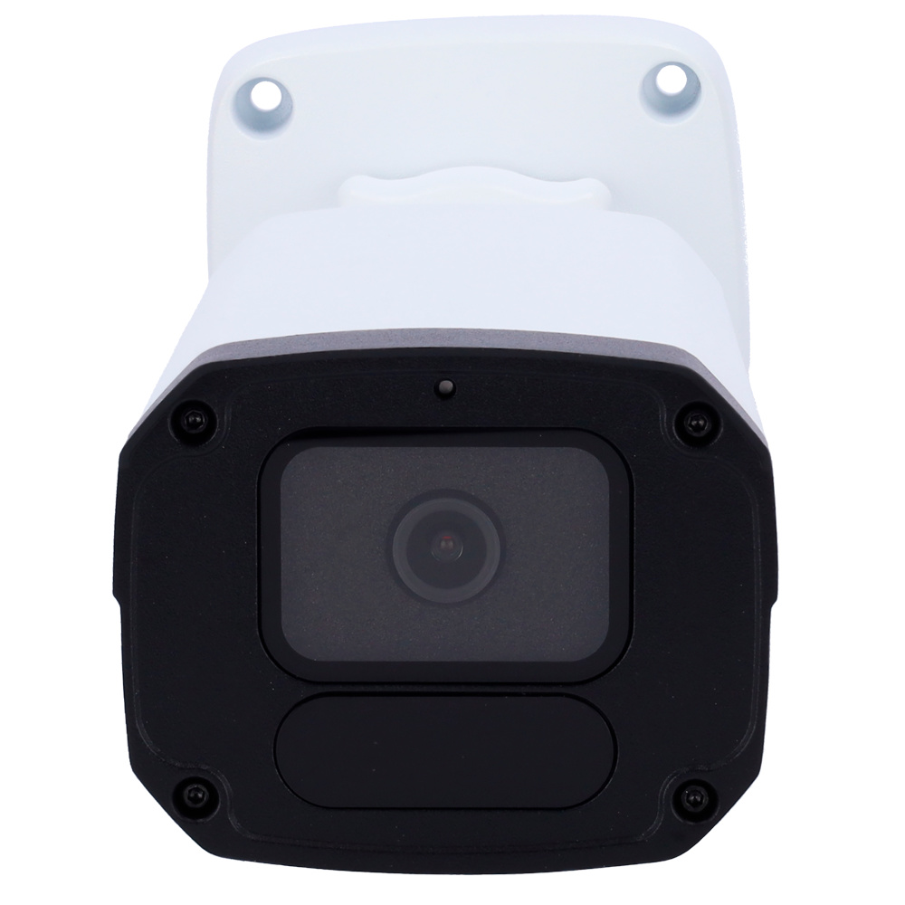 IP bullet UNIVIEW Cámara IP Bullet Uniview UV-IPC2228SB-ADF28KM-I1 con resolución 8 Mpx, lente fija 2.8 mm y tecnología Light Hunter para escenas de baja luz. Incluye IR de 80 m, audio bidireccional, ranura microSD, funciones IA SIP/UMD y carcasa metálica con protección IP67 e IK10. Ideal para vigilancia avanzada