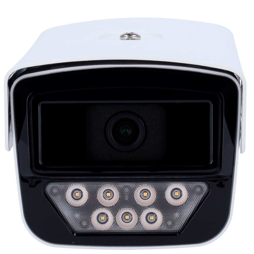 UNIVIEW IP BULLET Videovigilancia superior con Uniview UV-IPC245LP-ADF60KC-WP. Imágenes a color 24/7, almacenamiento en microSD 512 GB, PoE y detección de movimiento de última generación
