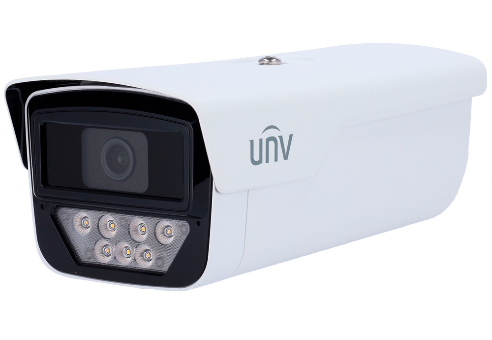 UV-IPC245LP-ADF60KC-WP  |  UNIVIEW   -  Cámara IP Bullet  |  5 Mpx  |  Lente fija 4 mm  |  Luz blanca 50 metros  |  Micrófono y Altavoz integrados 