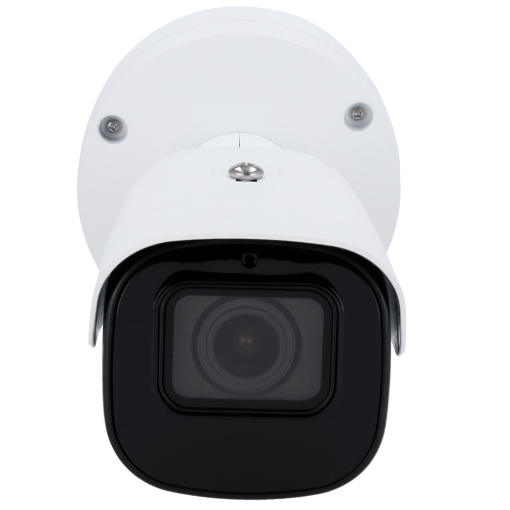 UNIVIEW IP BULLET cámara IP Bullet UV-IPC2A28SE-ADZK-I0 de Uniview con carcasa metálica resistente, lente motorizada y sensor 1/1.8” CMOS. Ideal para vigilancia avanzada gracias a su grabación 4K, funciones inteligentes SIP, compresión Ultra265 y conectividad PoE. Incluye ranura microSD y acceso remoto multiplataforma